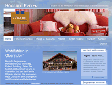 Tablet Screenshot of ferien-hoegerle.de